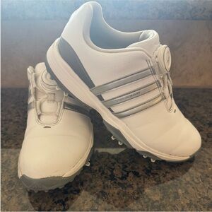 Adidas tour 360 gently used youth size 3 golf shoes